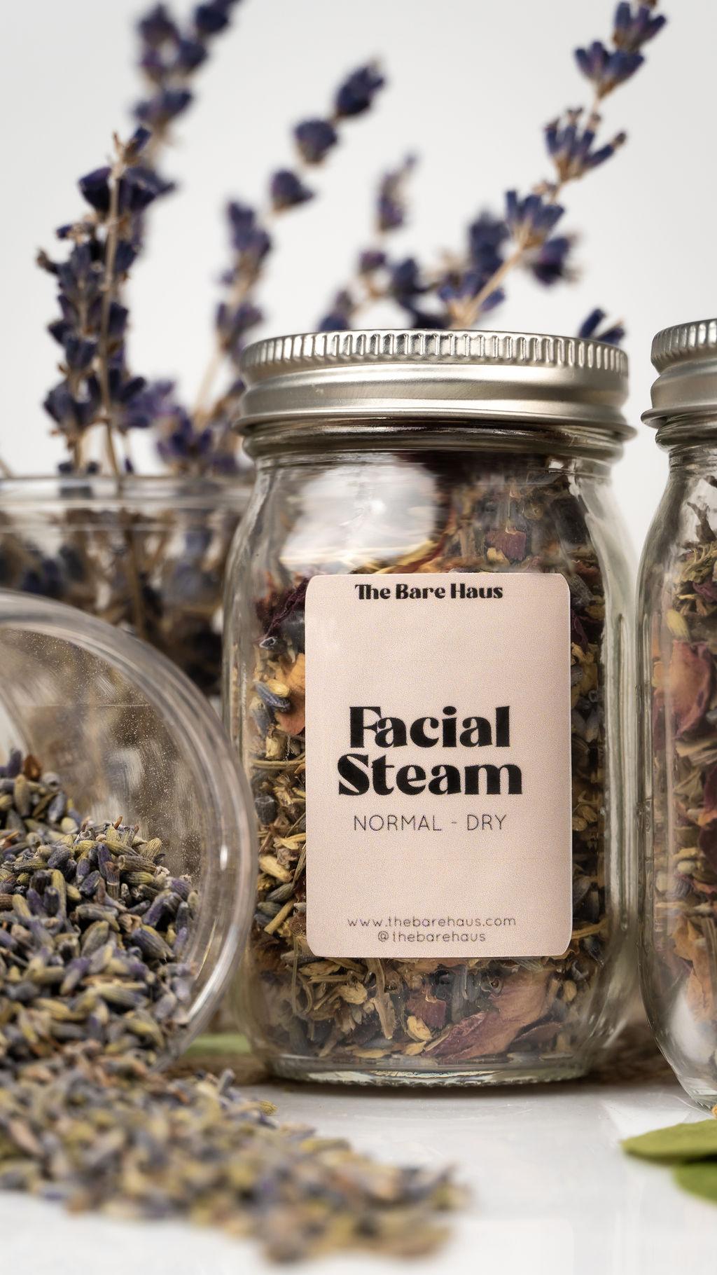 Herbal Facial Steam for Clear Skin — Pore Detox & Brightening Treatment