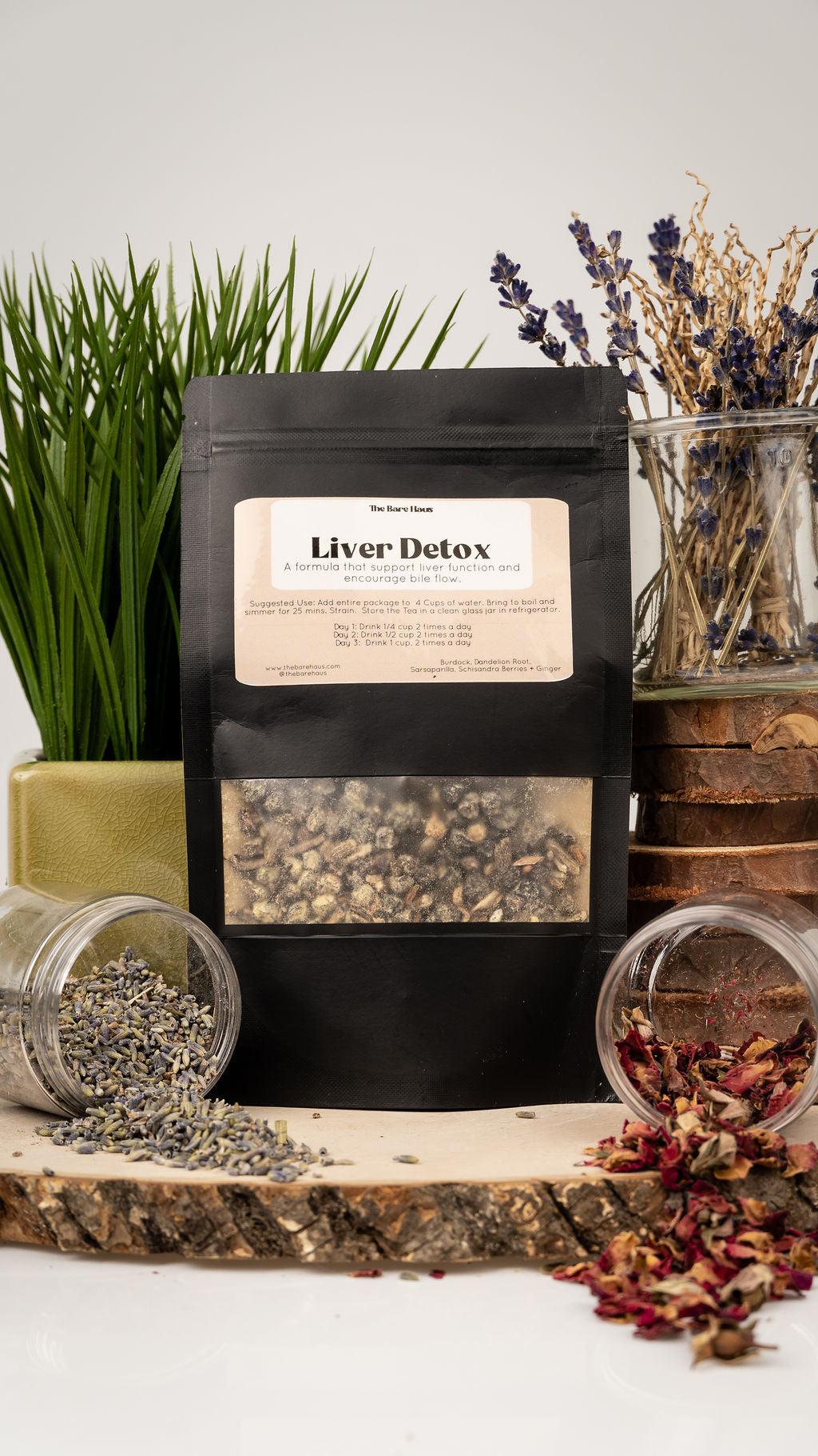 3-Day Liver Detox Tea — Herbal Cleanse for Toxin Flush & Liver Support