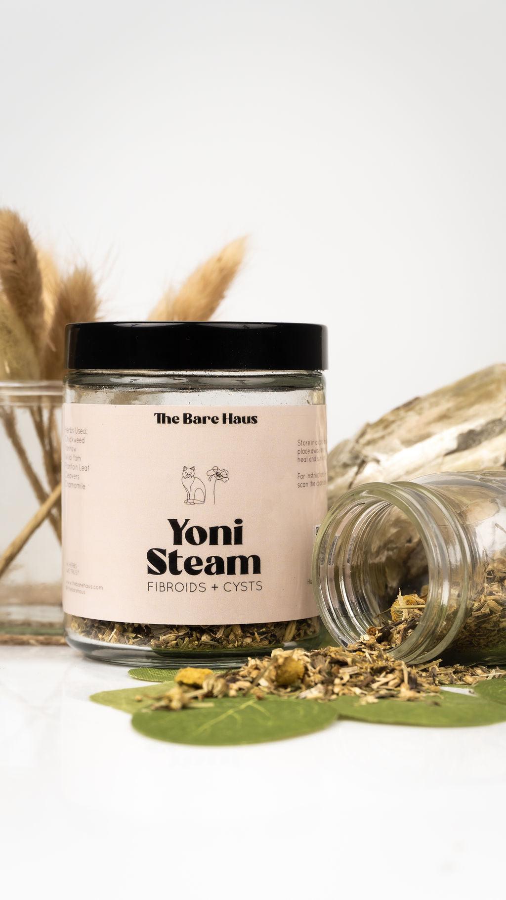 Yoni Steam Herbs: Cyst + Fibroid Support — Herbal V Steam for Inflammation & Hormones