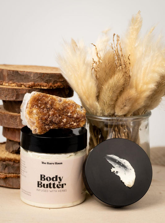 Natural Herbal Body Butter The Bare Haus