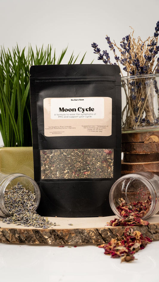 Moon Cycle Support Tea - The Bare Haus